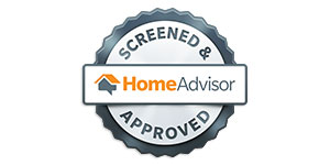 Badge showing HVAC screened and approved by HomeAdvisor