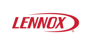 Logo for Lennox brand of air conditioning products